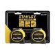 Stanley Fatmax Tape Measure 8m/26' Twinpack